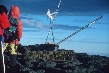 Gipfelfoto Uhuru Peak